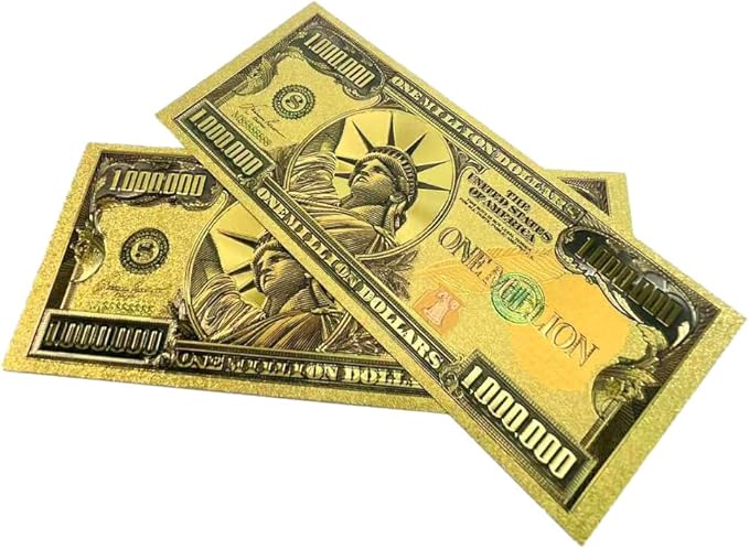 God's Gold Play Money-10pcs,More Beautiful ancestral Money, Collectibles,1,000,000